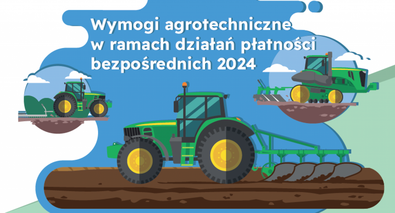 &lt;p&gt;Wymogi agrotechniczne w ramach działań płatności bezpośrednich 2024&lt;/p&gt;