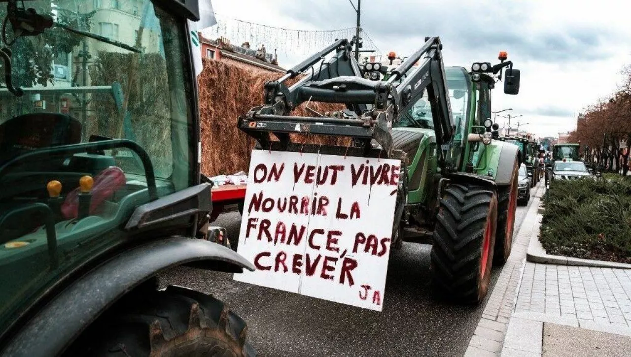 &lt;p&gt;Francja protesty rolników&lt;/p&gt;