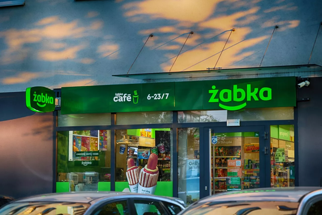 Na zdj. sklep sieci Żabka (fot. DarSzach/Shutterstock)