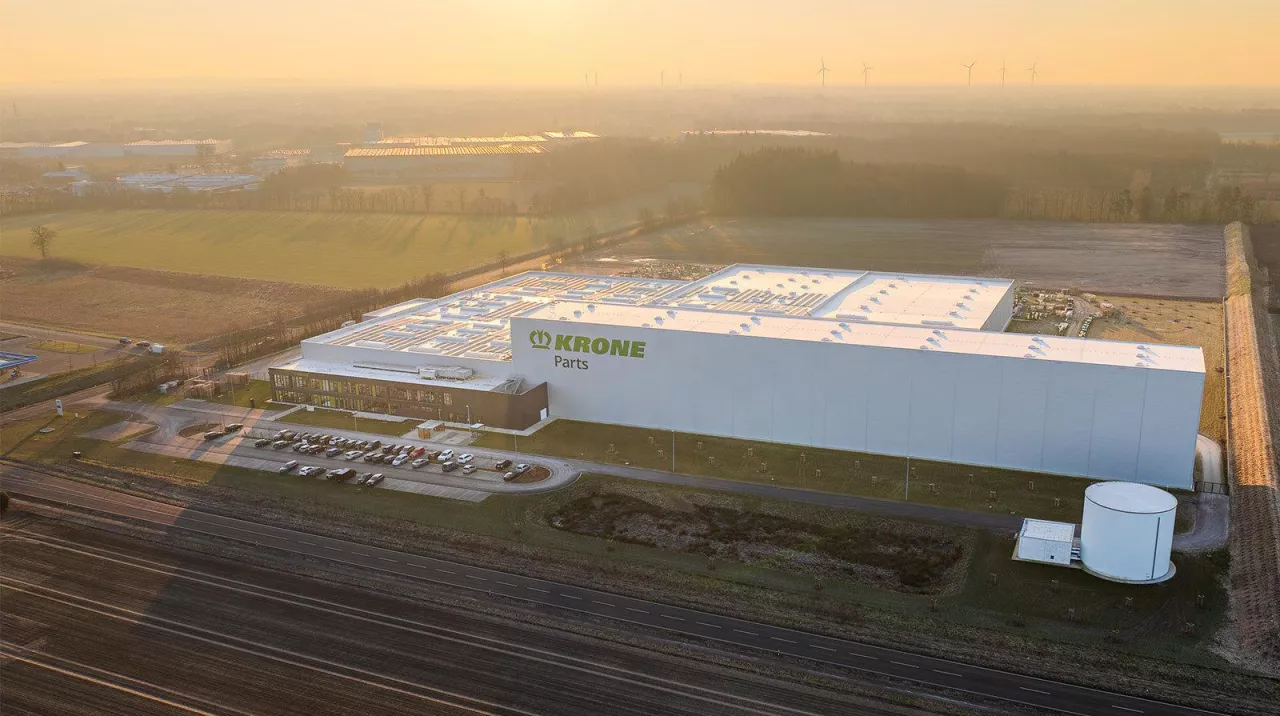 Krone zainwestowało 45 mln euro w nowe centrum logistyczne w Spelle.