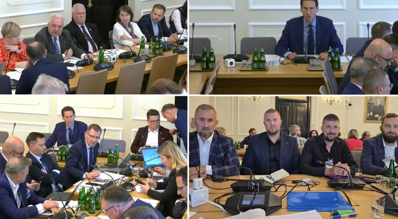 Posiedzenie sejmowej Komisji Gospodarki Morskiej i Żeglugi Śródlądowej, które odbyło się 5 sierpnia