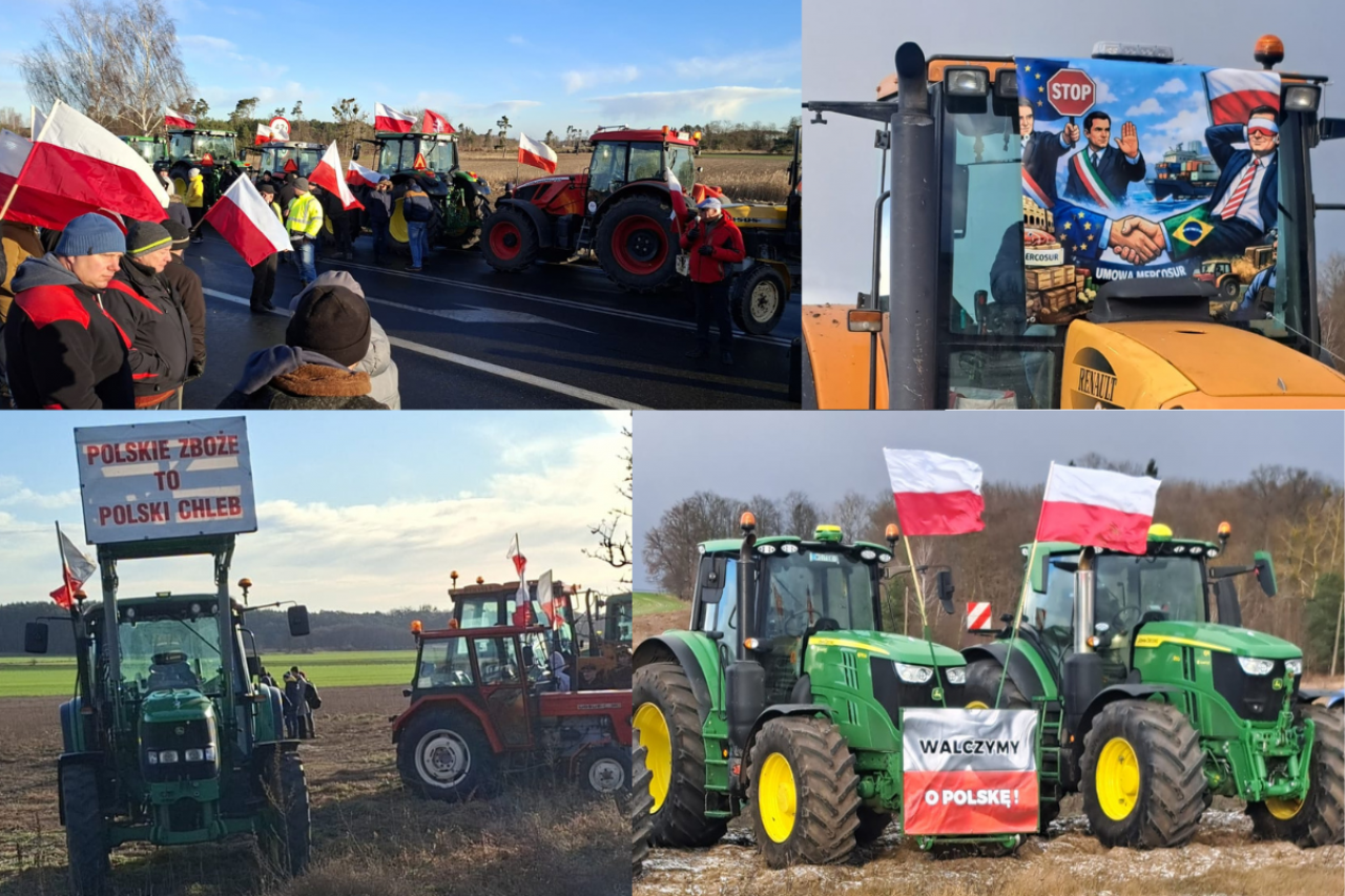 Protest rolników w Polsce (30.12.2025) 