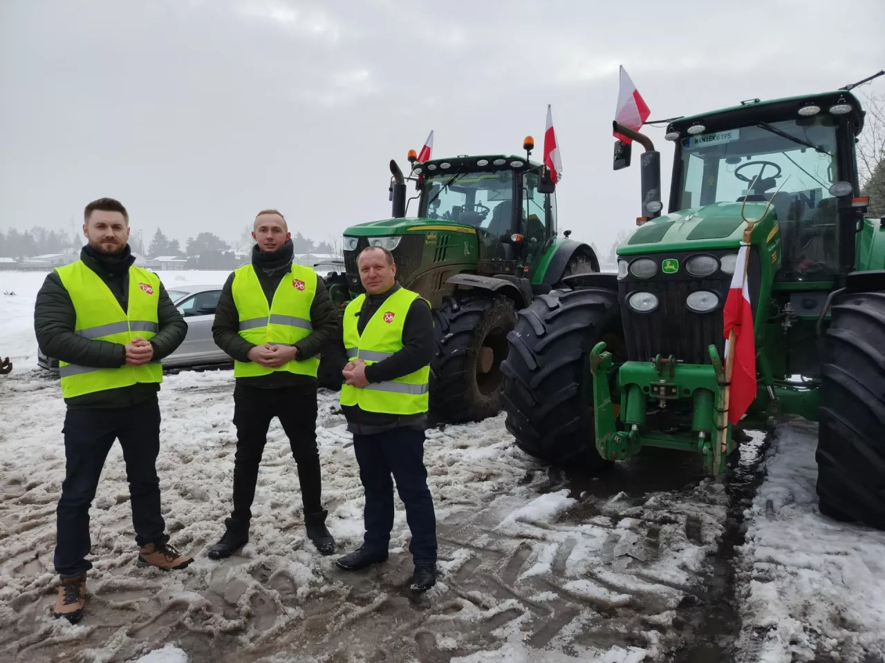 Protest rolników w Warszawie 