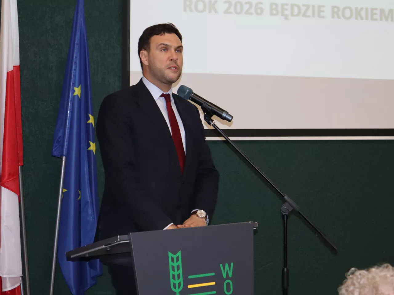 Wystąpienie wiceministra Adama Nowaka 