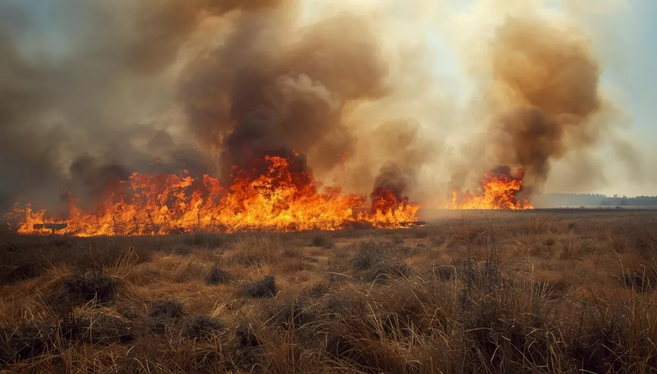 Dotkliwe kary za wypalanie traw od 2026 roku. Ważna zmiana dla rolników