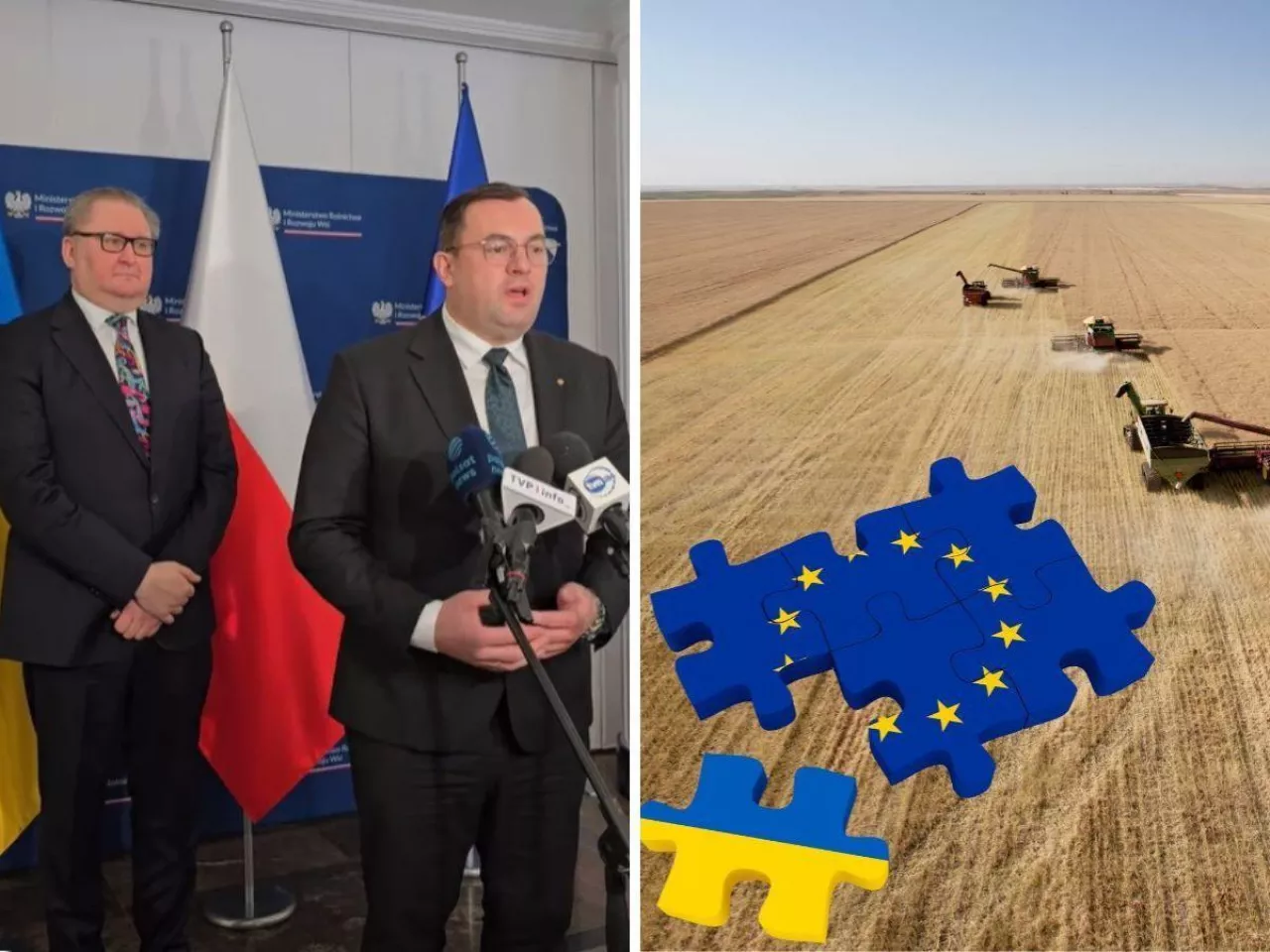 Spotkanie ministra Stefana Krajewskiego z wicepremierem Ukrainy Tarasem Kaczką