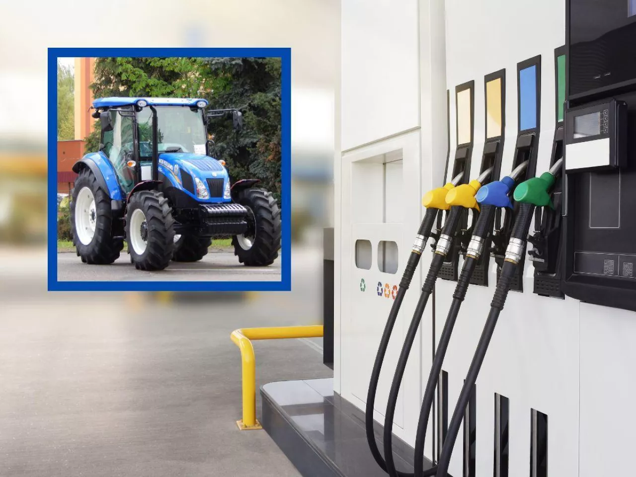 paliwo rolnicze, traktor