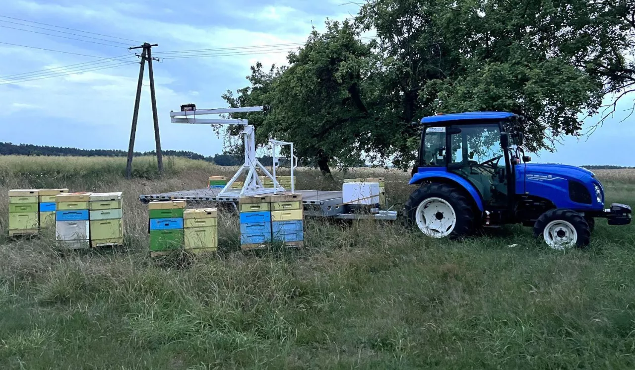 Pasieka wędrowna, przewóz pszczół