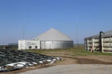 Biogazownia na terenie wiejskim